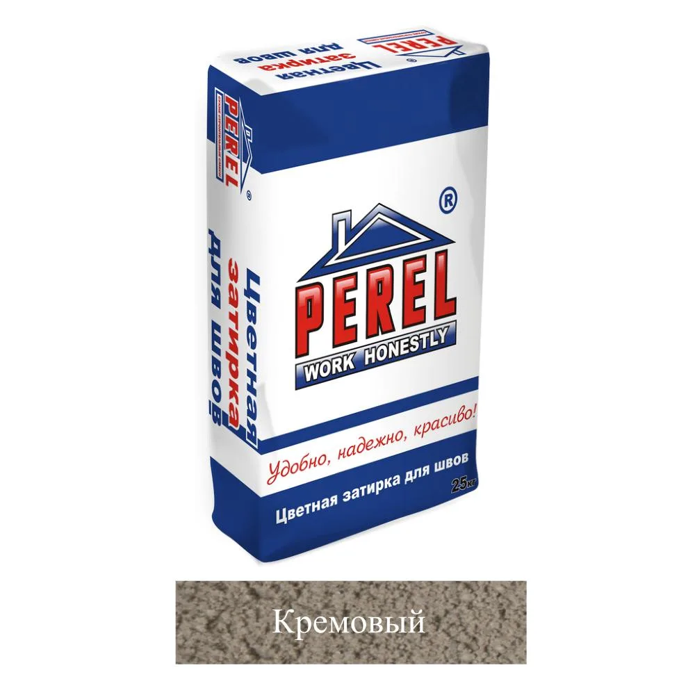 Затирка цементная Perel RL кремовая 0440 25кг