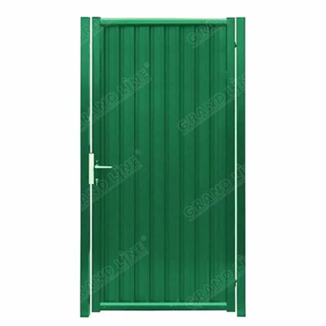 Калитка модульная панель Эстет 1.65м 1м RAL 6005 (зеленый) Grand Line