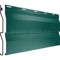 Сайдинг Корабельная доска 265*240мм 0.5мм Сатин Россия RAL 6005 (зеленый) Grand Line