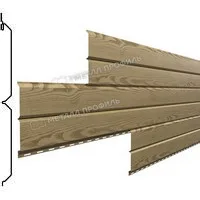 Сайдинг Lбрус 264×240 мм 0,5 мм Ecosteel маt Корея в пленке Сосна Металл Профиль