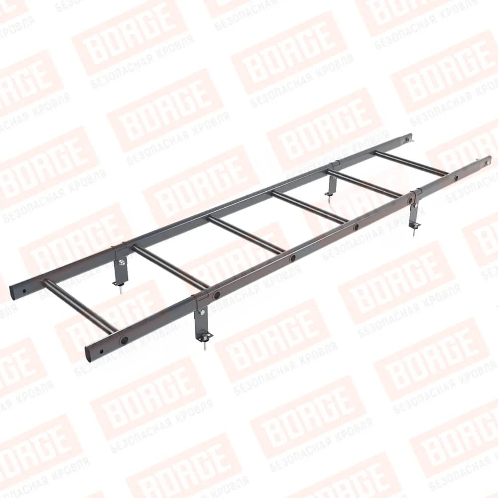 Комплект лестница кровельная Оцинкован+порошковый окрас 1800мм Borge