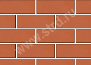 Кирпич облицовочный пустотелый Красный гладкий 250*120*88мм стандартная стенка М150кг/см2 Воротынск