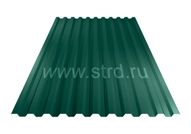 Профнастил C 21 0.5мм Skardex Россия RAL 6005 (зеленый) SteelX