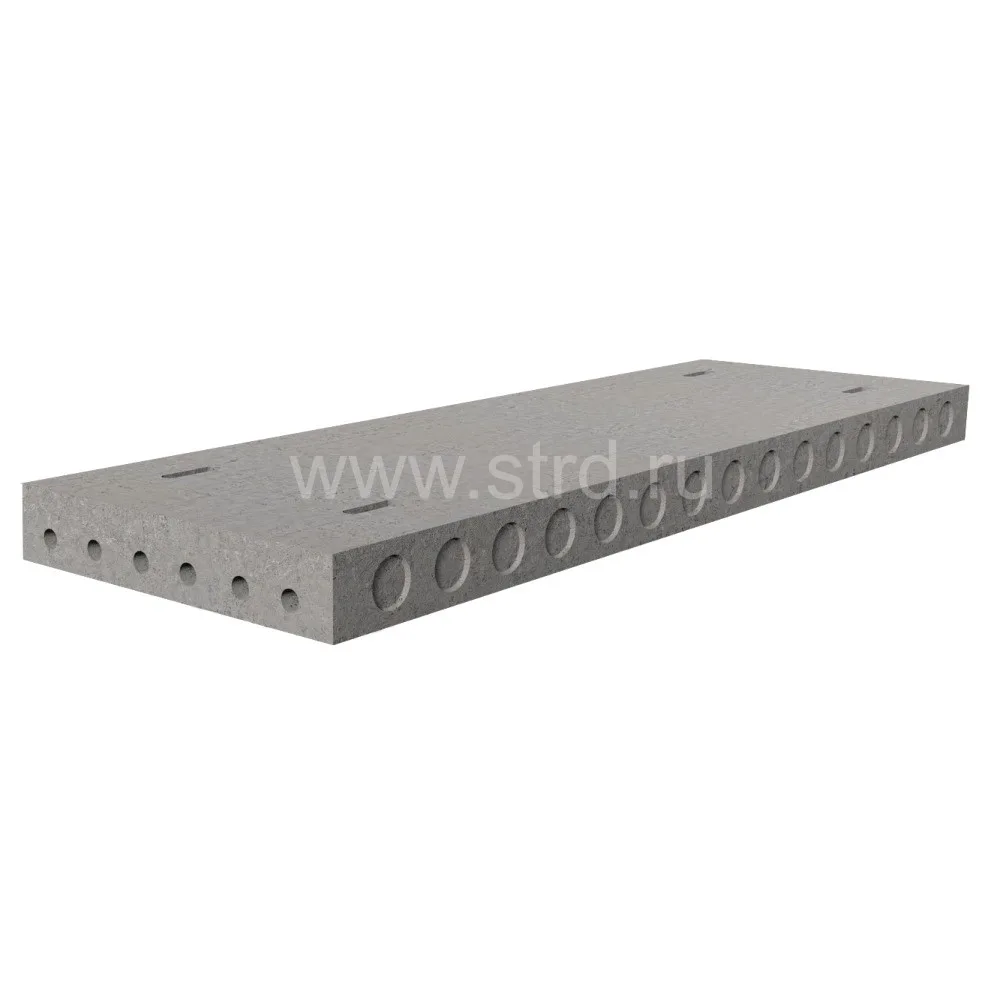 Плиты перекрытия многопустотные с петлями ПК 40-10-8 3980мм 990мм 220мм Ржев