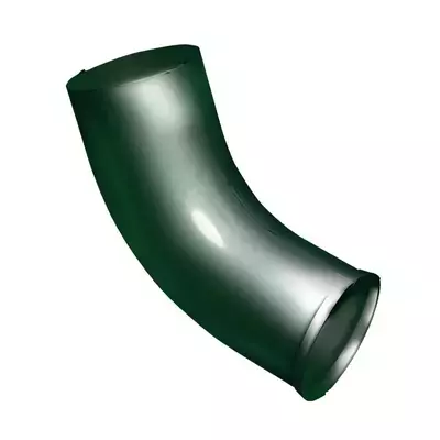 Колено сливное Grand Line 90мм Rooftop Drain 40 RAL 6005 (зеленый)
