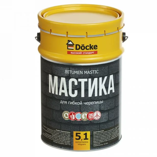 Клей (мастика) Docke PIE 5л