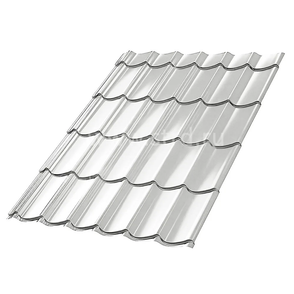 Профиль Монтеррей 0.45мм Полиэстер Россия RAL 9002 (белый) SteelX