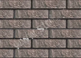 Кирпич облицовочный полнотелый ложок Шоколад скала 250*90*65мм М250кг/см2 Судогодский