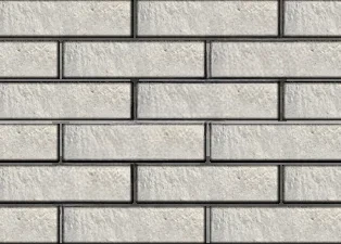 Кирпич облицовочный полнотелый ложок Белый колотый 250×60×65 мм М250 кг/см2 Судогодский