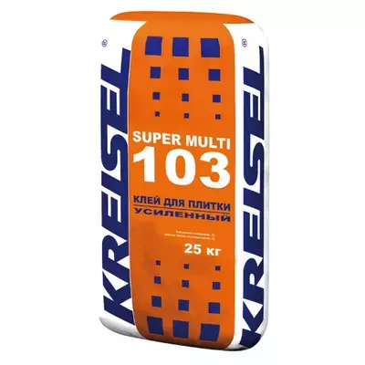 Клей Kreisel 103 SUPER MULTI усиленный для плитки серый 25кг позиция под заказ