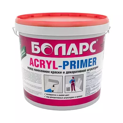 Грунтовка акриловая Боларс ACRYL-PRIMER 10кг позиция под заказ