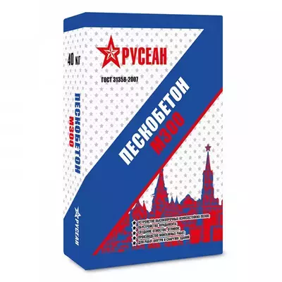 Пескобетон М300 Русеан 40кг