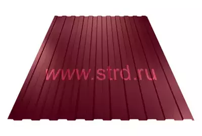 Профнастил C 8 0.5мм Viking E Россия RAL 3005 (вишневый) Металл Профиль