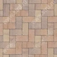 Тротуарная плитка Прямоугольник Color Mix Прайд верхний прокрас на белом / сером цементе основа - серый цемент 200*100*40мм BRAER