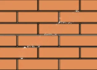 Кирпич облицовочный пустотелый Абрикосовый гладкий 250*120*65мм стенка утолщенная 20мм М175кг/см2 Голицыно