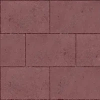 Крупноформатные плиты Плита Красный с/ц верхний прокрас на сером цементе основа - серый цемент 600*400*60мм Фабрика Готика