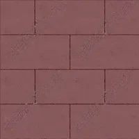 Крупноформатные плиты Плита Красный с/ц верхний прокрас на сером цементе основа - серый цемент 600*300*60мм Фабрика Готика