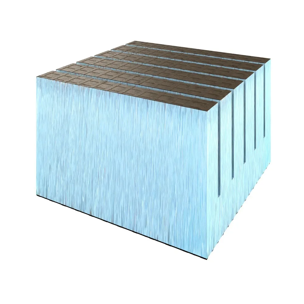 Ruspanel PПГ Real 80 XPS + арм. слой с 2-х сторон 2500*600*80 поперечный пропил