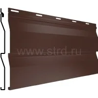 Сайдинг Корабельная доска 260*230мм 0.5мм Corundum 50 Россия RAL 8017 (коричневый) Stynergy