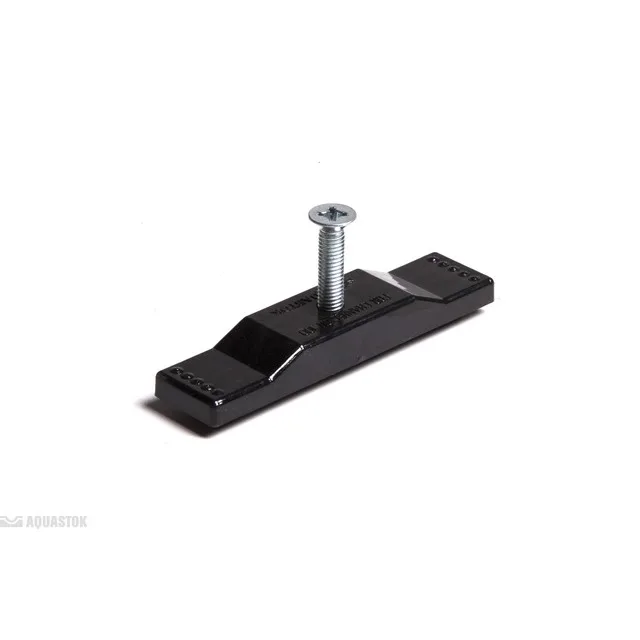 91102V Фиксатор решетки для лотков h70-120 пластик Aquastok