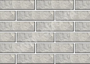 Кирпич облицовочный полнотелый ложок Белый скала 250×50×65 мм М250 кг/см2 Судогодский