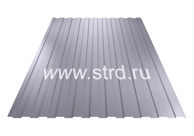 Профнастил C 8 0.7мм Полиэстер Россия RAL 7004 (серый) SteelX