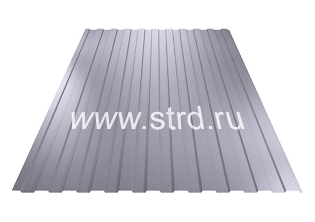 Профнастил C 8 0.4мм Полиэстер Россия RAL 7004 (серый) SteelX