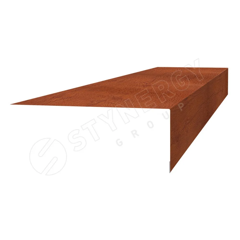 Околооконная планка простая 250*75мм 0.45мм SteelArt 3D 3м Stynergy