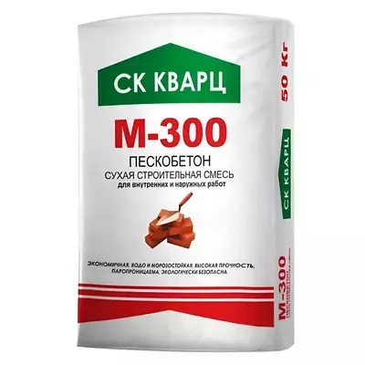 Пескобетон М300 СК Кварц ГОСТ 50кг