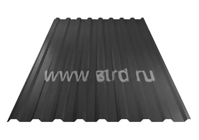 Профнастил C 20 0.5мм PurLite матовый Россия RAL 9005 (черный) Grand Line