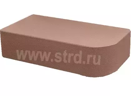 Кирпич облицовочный полнотелый R-60 Шоколад гладкий 250*120*65мм М300кг/см2 Кс-Керамик