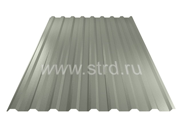 Профнастил C 20 0.8мм Оцинкован Россия Zn (цинк) SteelX