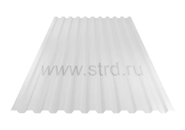 Профнастил C 21 0.4мм Полиэстер двусторонний Россия RAL 9003 (белый) SteelX