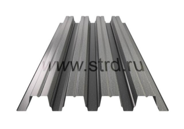 Профнастил Н 75 0.75мм Оцинкован Россия Zn (цинк) SteelX