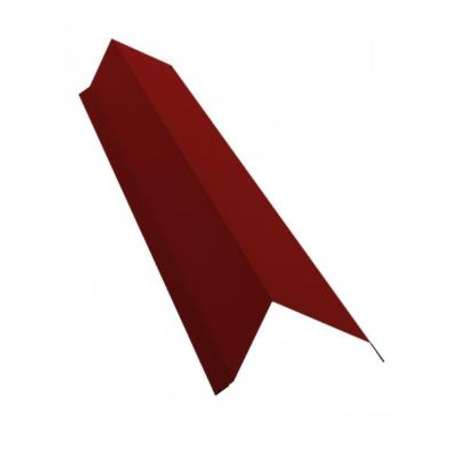 Торцевая планка для металлочерепицы для профнастила 100*80мм сталь 0.5мм Сатин 2м Grand Line