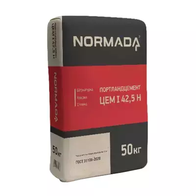 Цемент М500 Портландцемент ЦЕМ I 42,5 (Цементум) 50кг