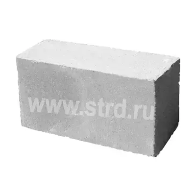 Блок КПР-390-100-F50-2100 бетонный РР Девелопмент перегородочный полнотелый 390*90*188 D2100кг/м3 М100кг/см2