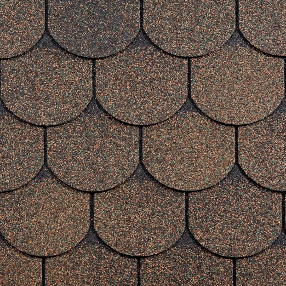 Гибкая черепица Ruflex Premium Ornami Медный отлив