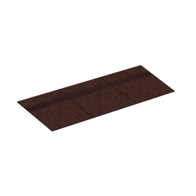 Карнизная черепица Ruflex в цвет черепицы 20000мм