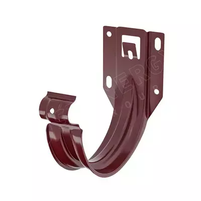 Держатель желоба/ кронштейн карнизный Stynergy 125мм Полиэстер RAL 3005 (вишневый)