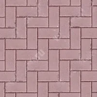 Тротуарная плитка Брусчатка Бордовый верхний прокрас на сером цементе основа - серый цемент 200*100*60мм Колдиз