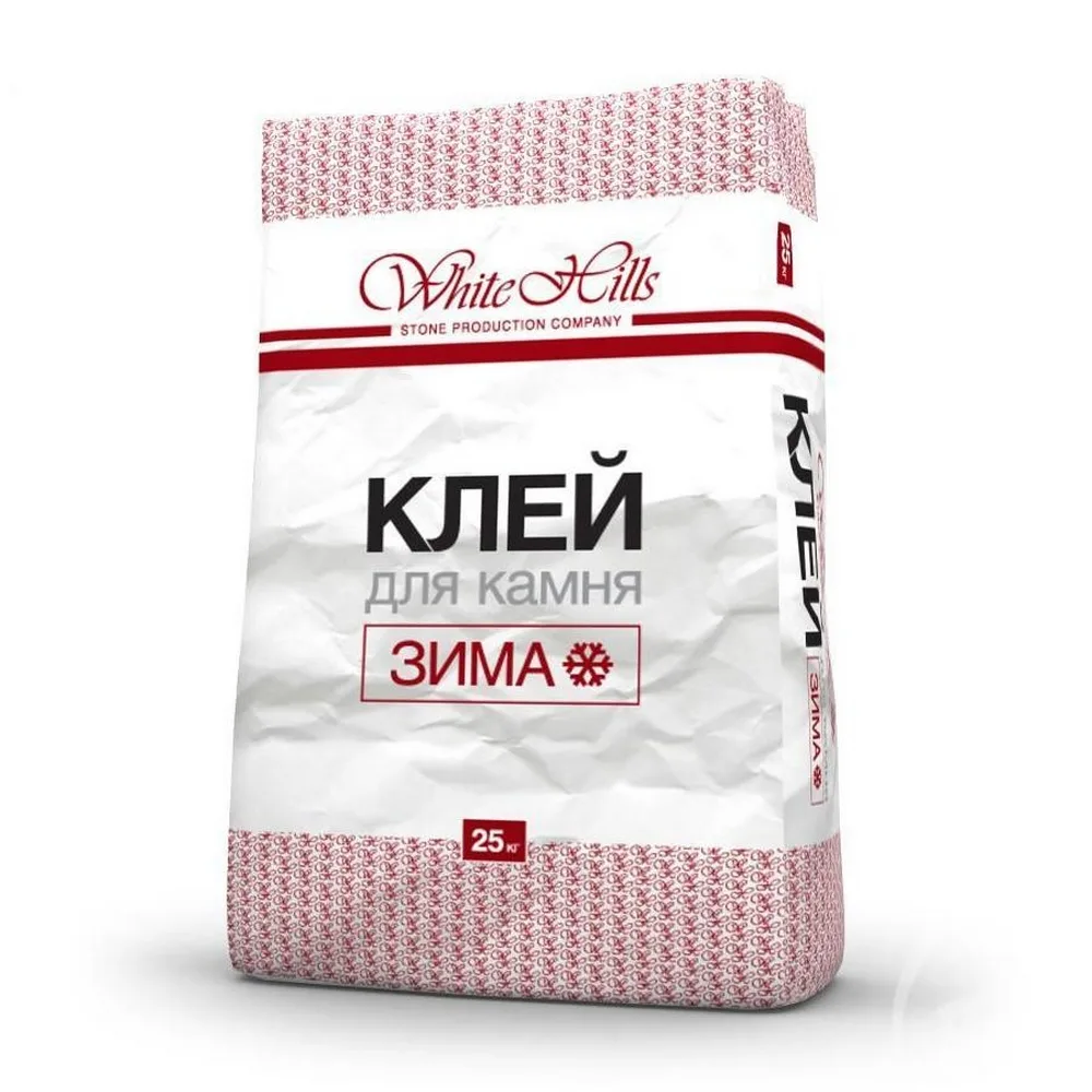 Клей White Hills Зима для плитки серый 25кг