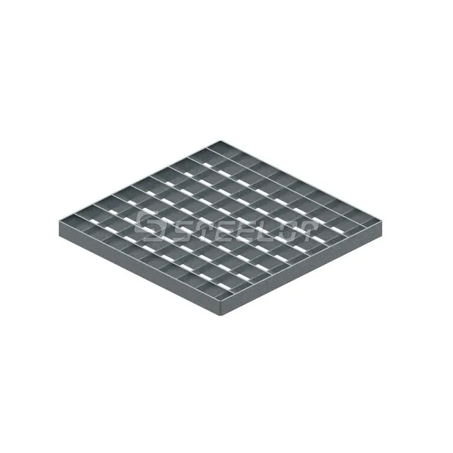 Р3030АВ Решетка дождеприемника сталь оцинкованная SteeStart 285*285*21мм В125 Steelot