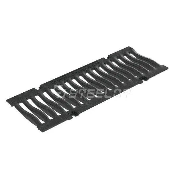 Р2005С Решетка лотка волна чугун SteeStart 498*236*30мм DN 200 С250 Steelot