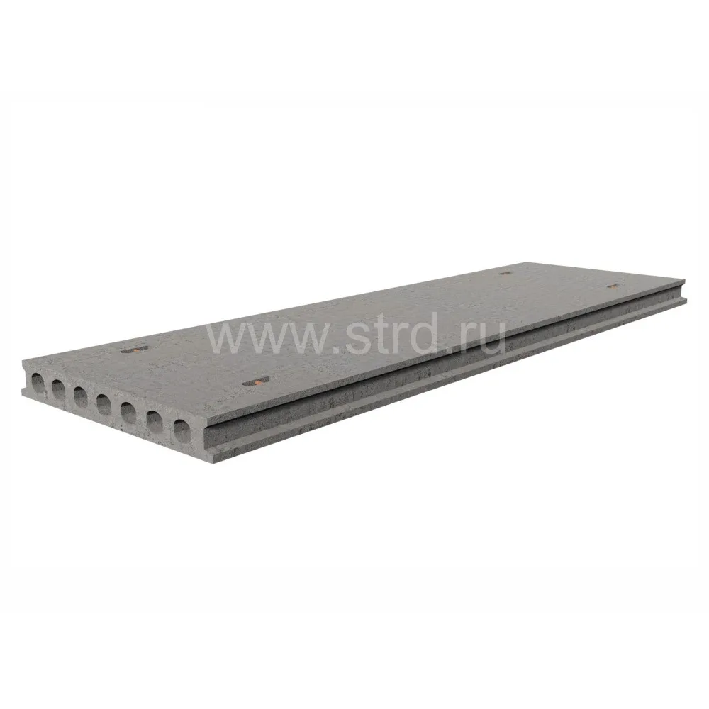 Плиты перекрытия многопустотные облегченные с петлями 1 ПБ 87-12-3 изв 8680мм 1197мм 160мм Коловрат