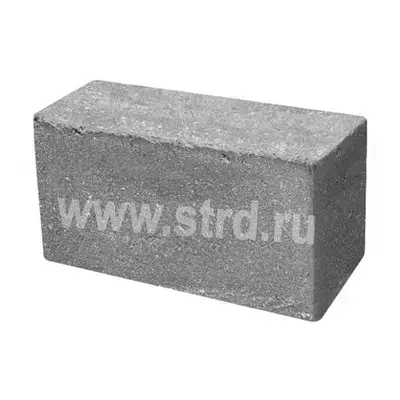 Блок КПЛ-ПР-ПЛ-39-100-F50-2100 бетонный Основа-М перегородочный полнотелый 390*90*188 D2100кг/м3 М100кг/см2