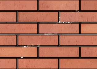 Кирпич облицовочный пустотелый клинкер Красный риф 250×60×65 мм утолщенная стенка 20 мм М300 кг/см2 Faber Jar