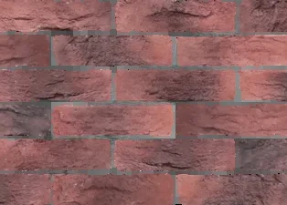 Кирпич облицовочный полнотелый Лондон Брик К300-70 ручная формовка 240×110×70 мм М250 кг/см2 White Hills