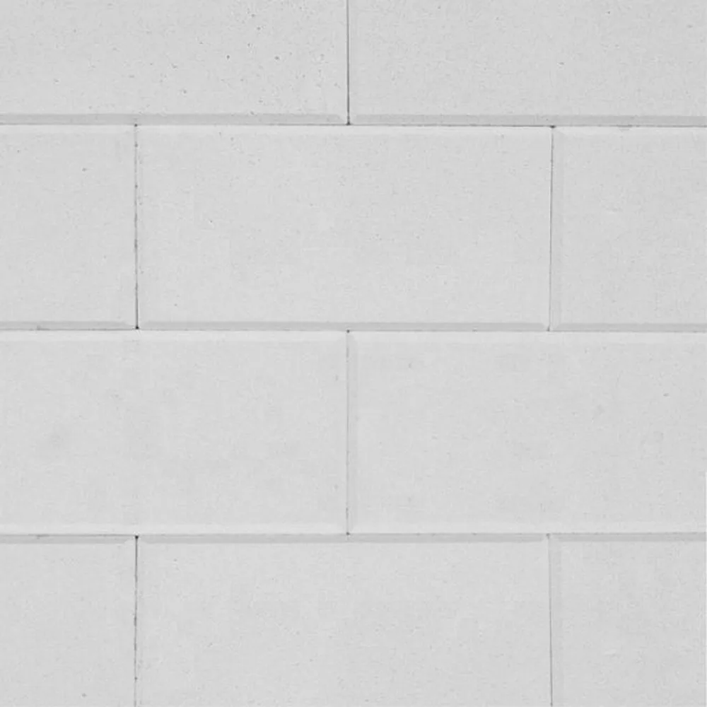 Плитка Stone Decor Chamfer (фаска) Белый Istkult газобетон 400×200 мм
