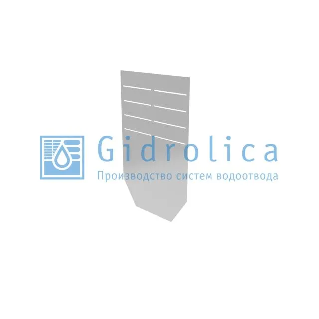 22220 Заглушка сталь оцинкованная BGU DN 100 Gidrolica